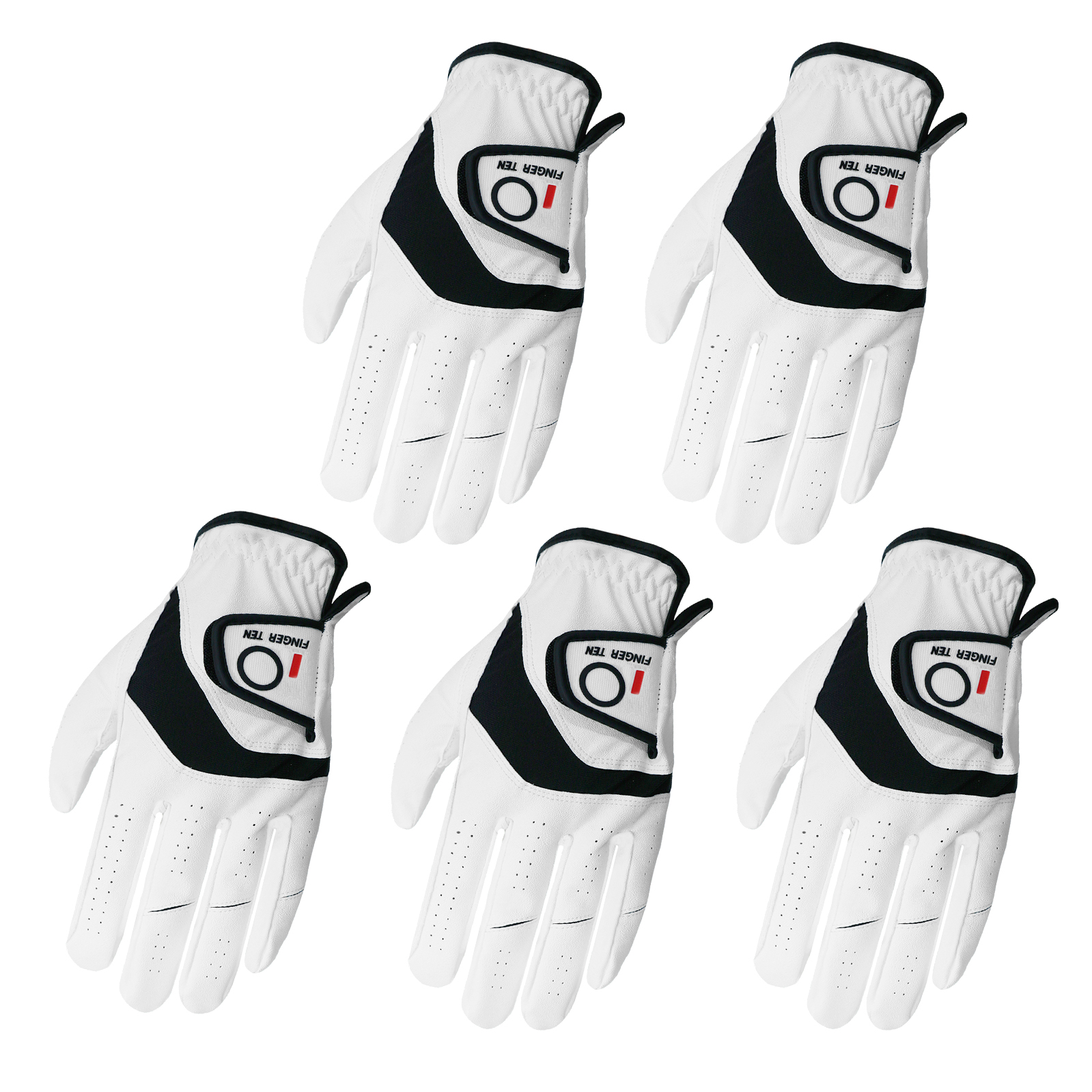 5 Pcs Golf Gloves Men Leather  - Golf Equipment Wholesale ulasan dan harga