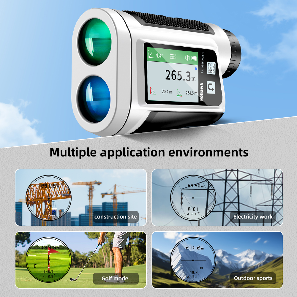 Nohawk Golf Rangefinder with T - Rangefinder Laser Golf ulasan dan harga